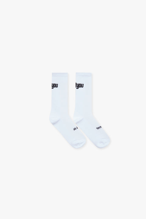 PERFORMANCE SOCKS — WHITE