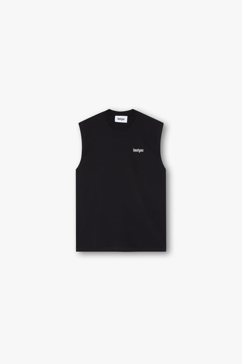 CLOUDCOTTON™ TANK TANK — JET BLACK