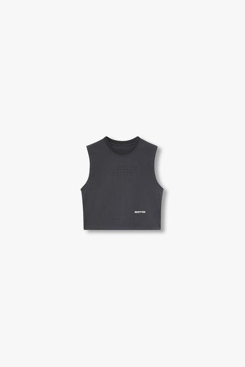 W LASERCOTTON™ TANK — CARBON GREY