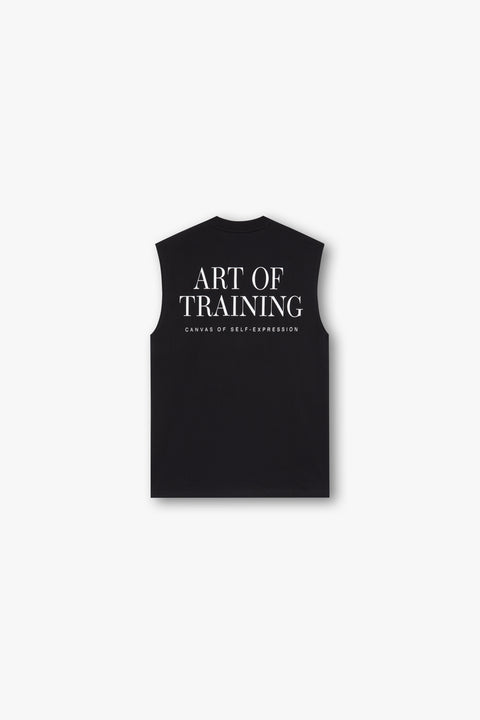 CLOUDCOTTON™ TANK TANK — JET BLACK