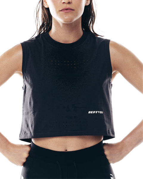 W LASERCOTTON™ TANK — CARBON GREY