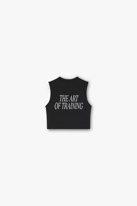 W LASERCOTTON™ TANK — JET BLACK