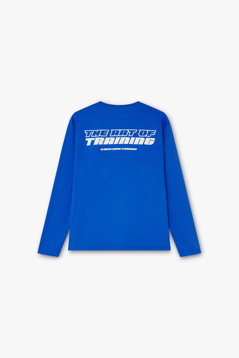 POROUS™ STRADA LONG TEE — ROYAL BLUE