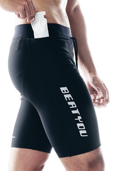AERORIB™ ELITE HALF TIGHT — JET BLACK