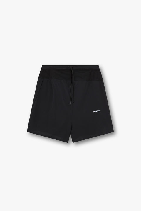 POROUS™ RACE SHORTS — JET BLACK