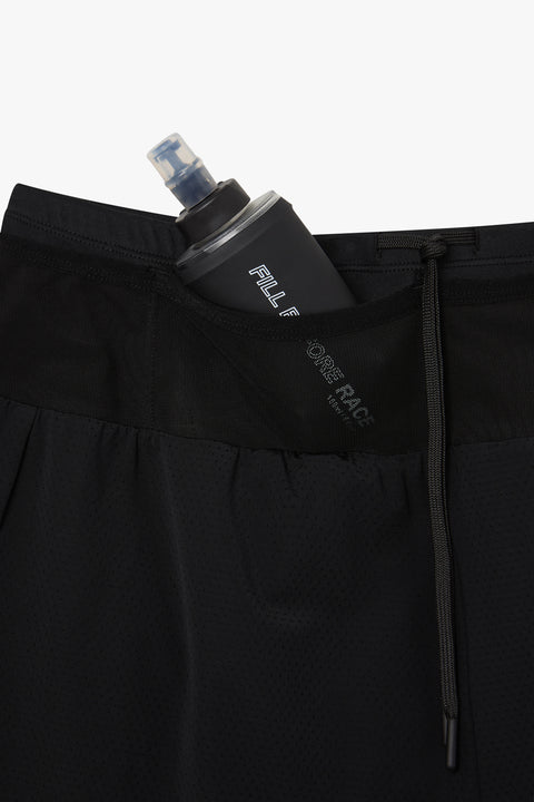 POROUS™ RACE SHORTS — JET BLACK